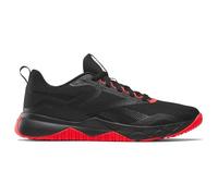 Reebok NFX Black Sneakers, Black Energy Red FTWR White, 9 UK