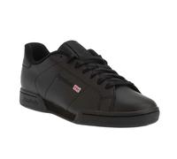 Reebok Mens NPC II Leather Trainers - Black - Black - 5.5 UK