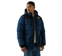 Reebok Mens Plain Puffer Jacket - Blue - S - Blue - 100% Polyester