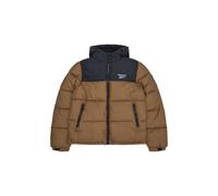 Reebok Mens Puffer Jacket - Brown - Size Medium
