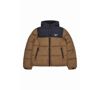 Reebok Mens Puffer Jacket Padded Jacket Timber Brown