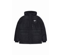 Reebok Mens Puffer Jacket Parka Jacket Black