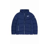 Reebok Mens Puffer Jacket Stretch Puffer Vector Navy