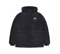 Reebok Men's Puffer Parka Jacket in Black | Size: Small Reebok Black S