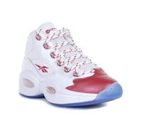 Reebok Men's Question Mid Basketball Shoes, Footwear White/Vecred/Footwear White, 7.5 UK