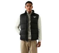 Reebok Mens Quilted Gilet - Black - S - Black - 100% Polyester