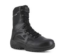 Reebok Men's Rb8874 Rapid Response Rb Composite Toe 8" Stealthtactical Boot with Side Zipper Black Military & Tactical, 8 UK
