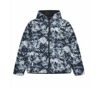 Reebok Mens RB1501 Reversible Puffer Jacket - Black - L - Black - 100% Polyester