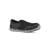 Reebok Men's Rb4036 Sublite Cushion Work Safety Athletic Slip-on Composite Toe Shoe Black, 10.5 UK