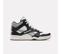 Reebok Mens Royal BB 4500 Trainers in White Black - Black & Silver Leather - Size UK 5.5