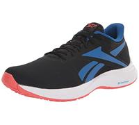 Reebok Men's Runner 5.0 Running Shoes, Core Black Semi Orange Flare Vector Blue, 7.5 UK