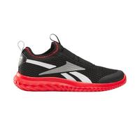 Reebok Mens Rush Runner Slip-on Sneaker, Black Energyred White, 3.5 UK