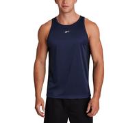 Reebok Mens Sleeveless Muscle Tank Singlet, Navy, Medium