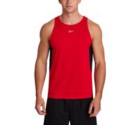 Reebok Mens Sleeveless Muscle Tank Singlet, Red, Medium