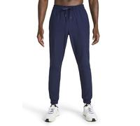 Reebok Mens Striker Pant, Standard Fit, 30” Inseam, Lightweight Poly Fabric, Vector Navy, Medium