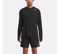 Reebok Mens Training Tech Long Sleeve T-Shirt in Black - Size Small