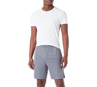 Reebok Mens Training Knit Shorts - Grey, Grey, Size L, Men Grey