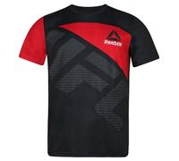 Reebok Men's UFC Black/Red T-Shirt in Black | Size: Medium Reebok Black M