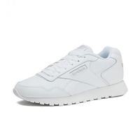 Reebok Mens Ventilator Signature Leather Fashion Sneakers, White/Cold Grey, 12