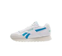 Reebok Mens Ventilator Signature Leather Fashion Sneakers, White/Engineered Aqua/Unleashed Green, 10.5