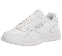 Reebok Mens Ventilator Signature Leather Fashion Sneakers, White/Silver Metallic, 9.5
