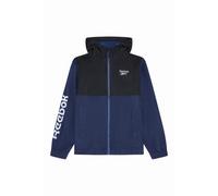 Reebok Mens Windbreaker Jacket Windrunner Batik Blue