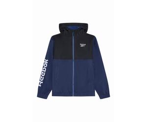 Reebok Mens Windbreaker Jacket Windrunner Batik Blue