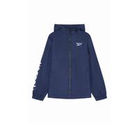 Reebok Mens Windbreaker Jacket Windrunner Vector Navy