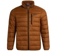Reebok Mens Winter Jacket - Windproof Water Resistant Quilted Winter Coat - Lightweight Insulated Puffer Jacket for Men, Timber, L