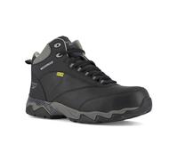 Reebok Men's Work Beamer Hiker Boots, Black with Grey Trim, 12 Wide