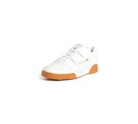 Reebok Men's Workout Plus Cross Trainer, White Carbon Classic Red, 9 UK
