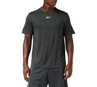 Reebok Men's Workout Ready Melange T-Shirt, Night Black, S