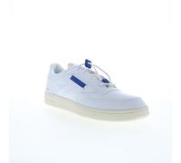 Reebok Milk Club C 85 Vegan Mens White Synthetic Lifestyle Trainers Shoes