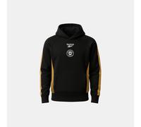 Reebok - MK Dons Men's Travel Hoodie, Black/Gold, Size: M