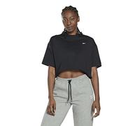 Reebok MYT Crop Graphic Tee Black