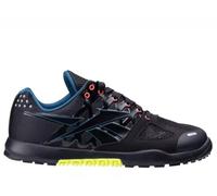 Reebok Men's Nano 2.0 Training Shoes, Black/Digital Coral/DGTL Lime, 6.5 UK