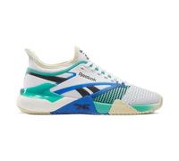 Reebok Nano Court FTWR White/Weathered White/Unlshd Green Female Training Shoes