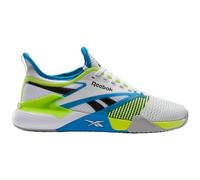 Reebok Nano Court White/Digital Lime/Aqua Unisex Training Shoes