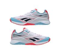 Reebok Nano X2 Froning, Ftwr White/Neon Blue/Neon Cherry, 8 Women/6.5 Men