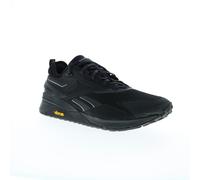 Reebok Nano X3 Adventure Mens Black Canvas Athletic Cross Training Shoes
