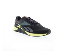 Reebok Nano X3 Mens Black Synthetic Lace Up Athletic Cross Training Shoes
