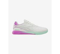 Reebok Women's Nano X5 Edge Trainers, Chalk/Virtual Pink/Atomic Aqua, 35.5 EU