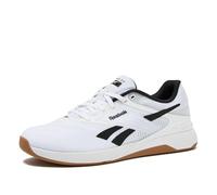 Reebok Nano X5 Mens Shoes, Training and Light Running Sneakers for Men, Footwear White/Black/Reebok Rubber Gum 04, 11 Women/9.5 Men