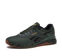 Reebok Nano X5 Mens Shoes, Cross Training and Light Running Sneakers for Men, Grit Green/Black/Khaki Brown, 8.5 Women/7 Men