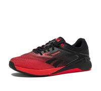 Reebok Nano X5 Mens Shoes, Training and Light Running Sneakers for Men, Black/Energy Red, 10.5 Women/9 Men