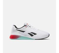 Reebok - Nano X5 Training Shoes, White/Black/Energy Red, Size: 48.5