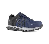 Reebok - Navy Blue and Black Low Safety Shoes in Microfiber and Leather Aluminum Toe Cap Trail Grip S1P SRC 41 - Navy Blue/Black