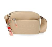 Reebok Noah Beige Shoulder Bag 21.5 x 15 x 5 cm, Polyester