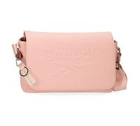 Reebok Noah Pink Shoulder Bag with Flap 28 x 18 x 8 cm, Polyester