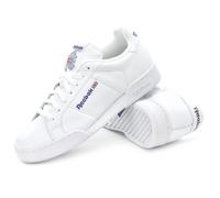 Reebok NPC II Mens Trainers Classic Retro Sneakers Size Uk 9.5 White/White